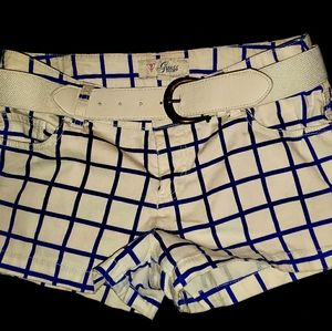Guess Blue & White Shorts